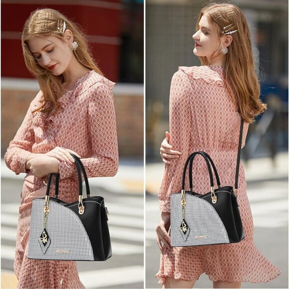 Purses and Handbags Top Handle Satchel Shoulder Bags Messenger Tote Bag for Ladi - Picture 7 of 7